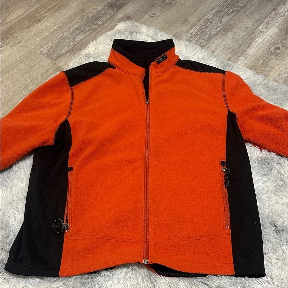 Men’s Eddie Bauer Black and Orange Jacket